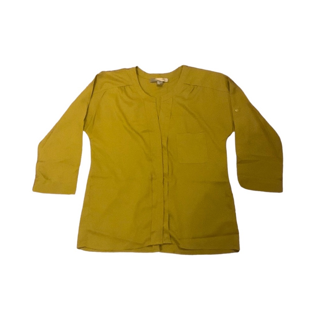 FOREVER 21 Yellow Mustard Tunic, size S